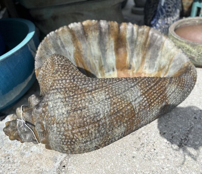 Large Conch Planter WS 180 lb