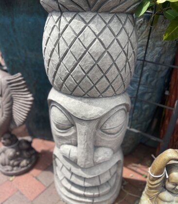 36" PINEAPPLE TIKI FACE 105 LBS