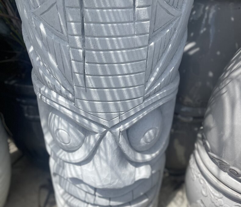 36" ISLAND TIKI FACE 105 LBS