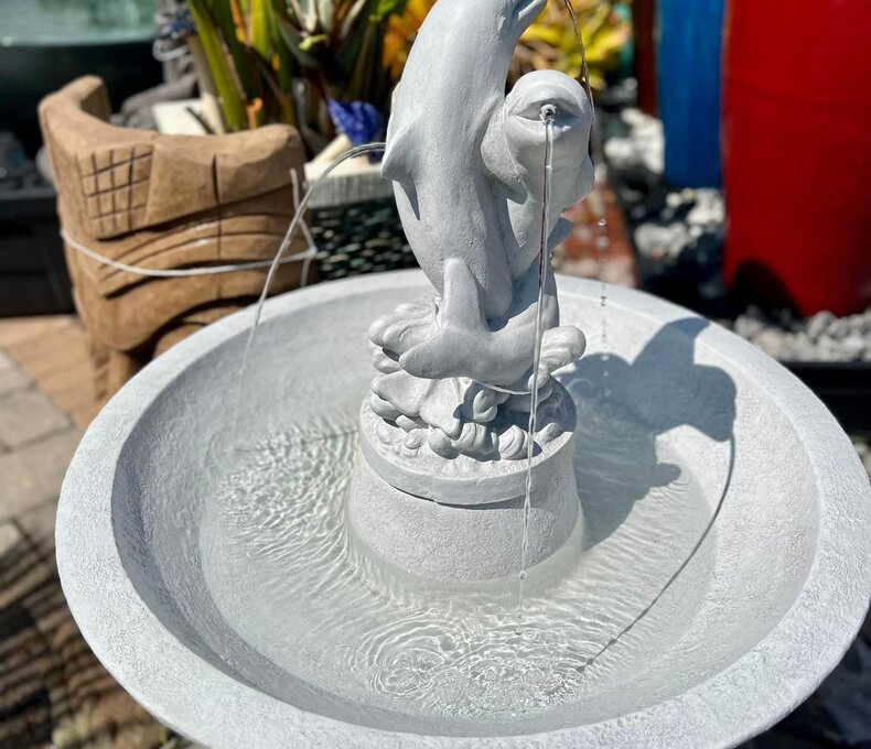 46" Dolphin Fountain