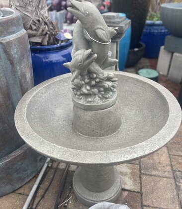 46" Dolphin Fountain