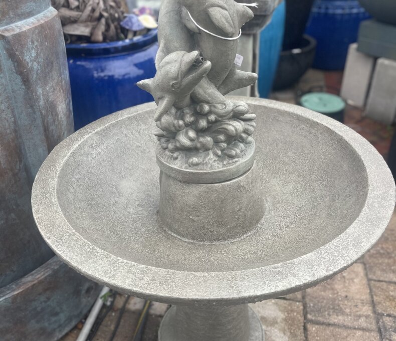 46" Dolphin Fountain