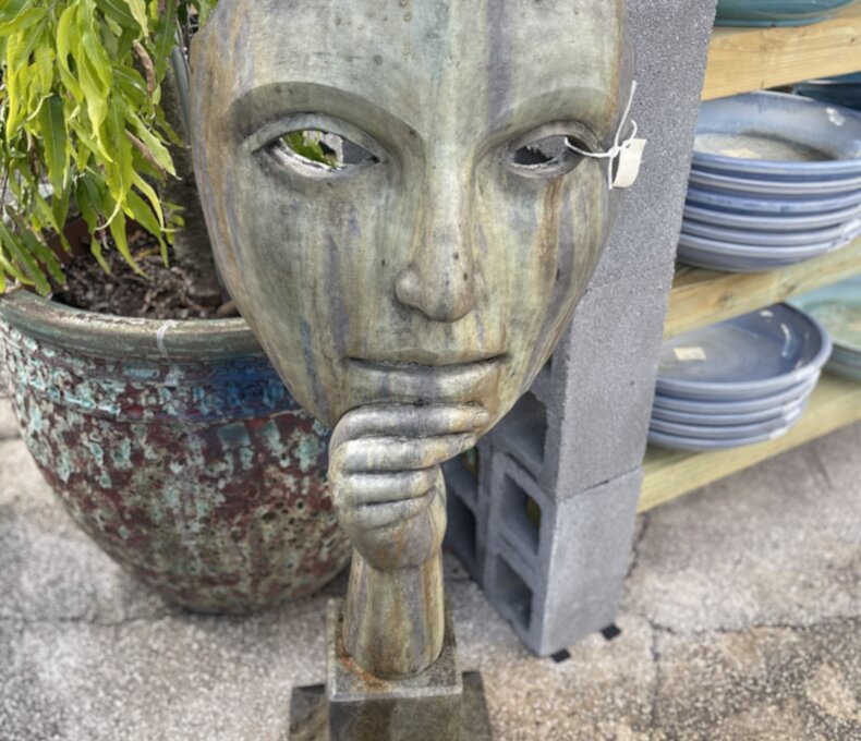 Muse Contemplation Mask Large 145LBS