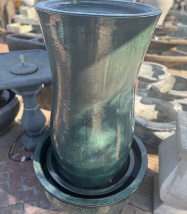 Kev Jar Fountain with Base  FG