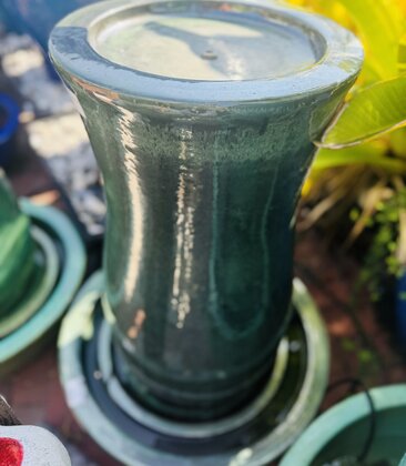 Kev Jar Fountain SMALL with Base  FG