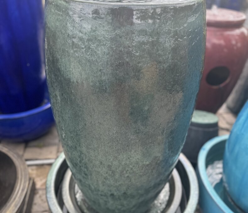 Drum Fountain with Bowl FG