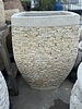 Milan Tall Rounded Square Slate Planter Large W