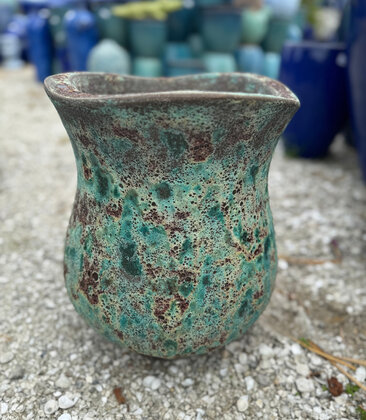 Lava Pacific Wave Planter Small BG