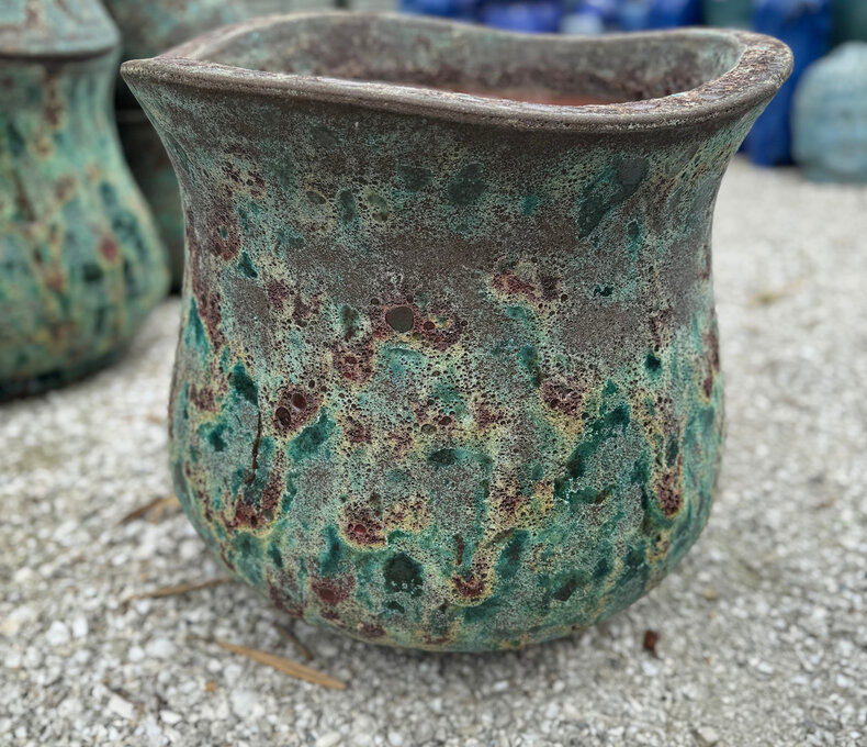 Lava Pacific Wave Planter Large BG