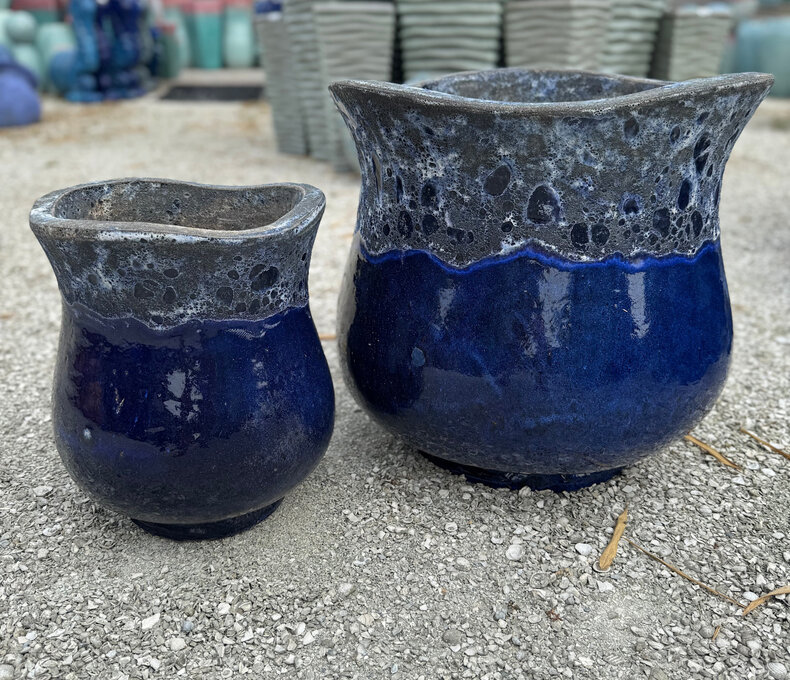 Lava Pacific Wave Planter Large BBC