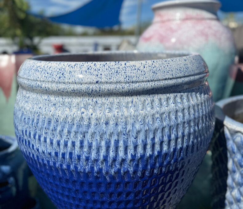 Premium Anna Maria Waffle Planter Large FBLB