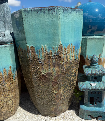 Lava Octagon Planter Large ALA
