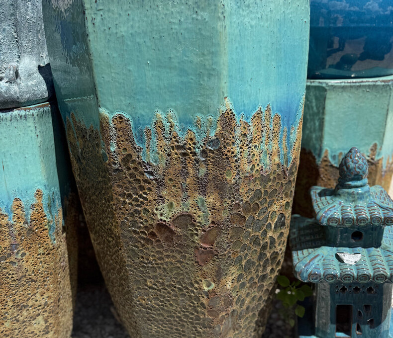 Lava Octagon Planter Large ALA