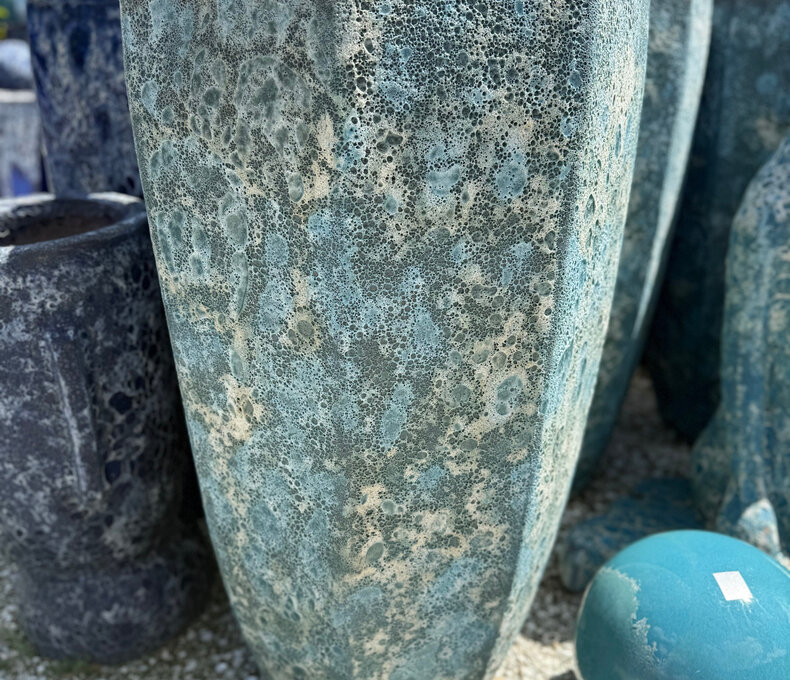 Lava Octagon Planter Large BPB