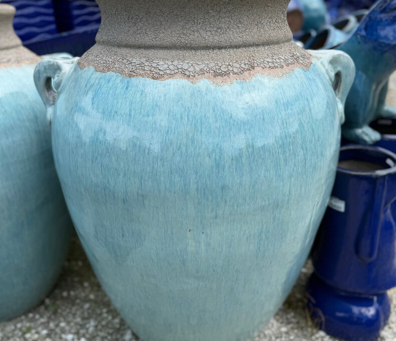 PALMYRA JAR W/HANDLES
