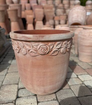 Premium Primrose Terracotta Egg Lg