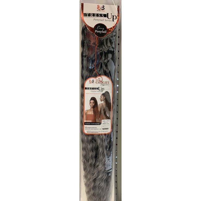 Mo Ponytail Yaky Straight 32