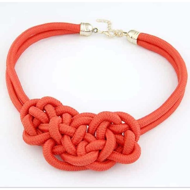 Knot Necklace-Handmade