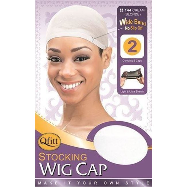 Stocking wig cap Dark Creme/Blonde