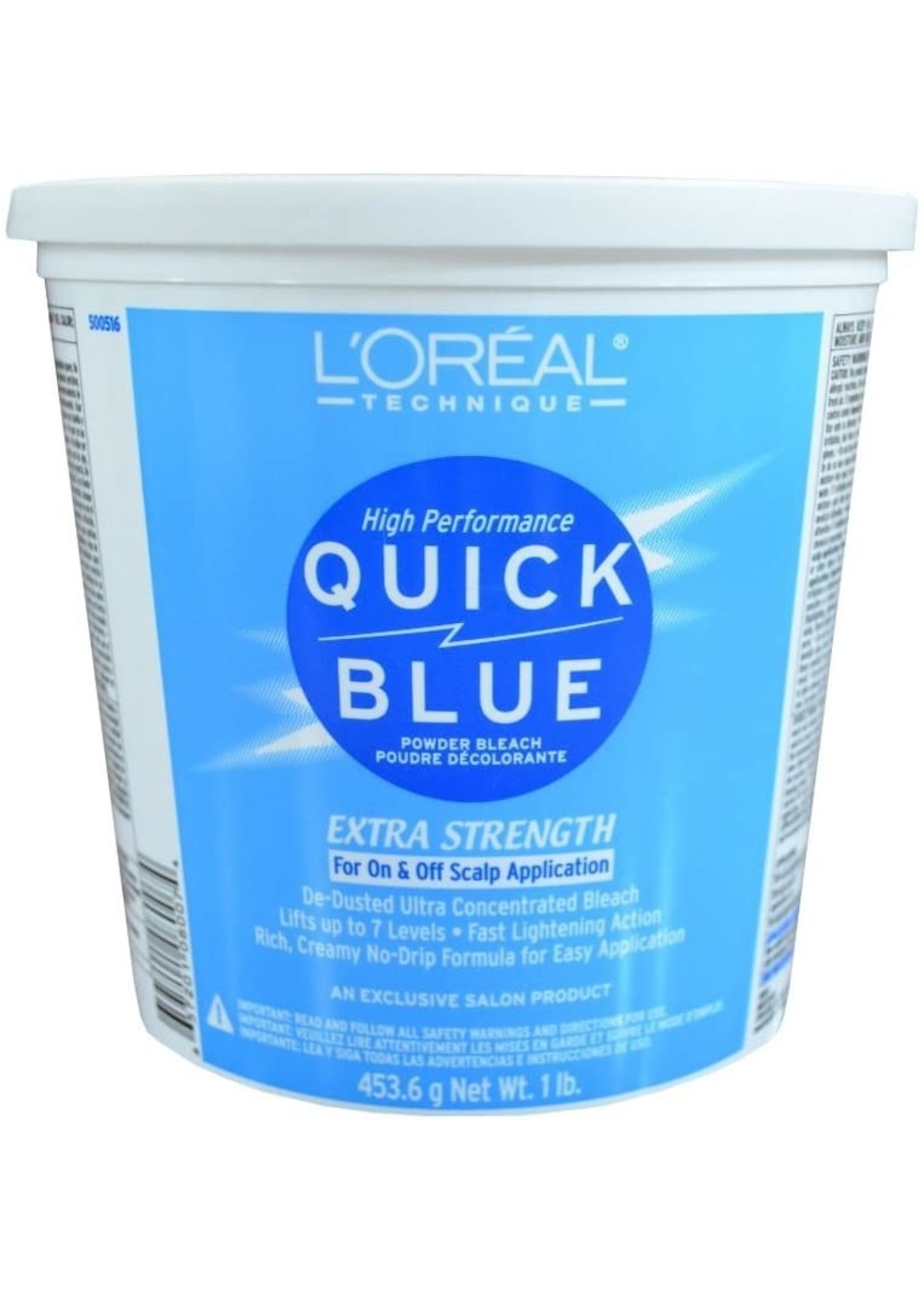 loreal blue lightening powder