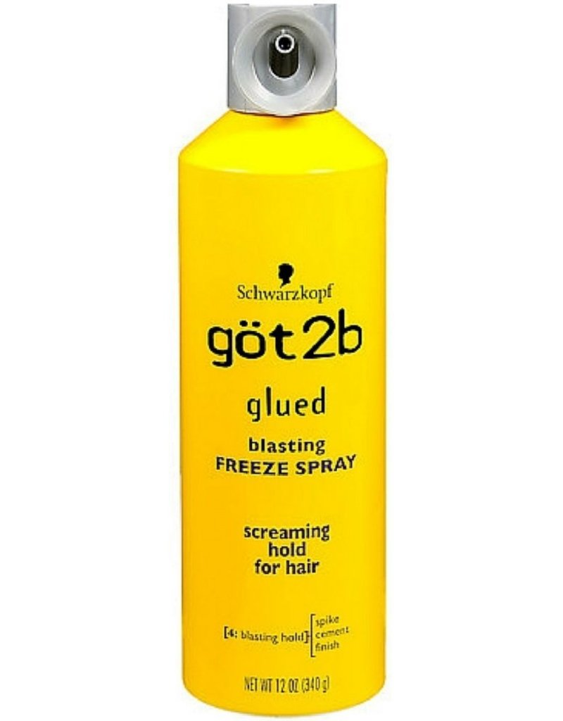 Got2B Got2b Glued Blasting Freeze Spray Black Beauty & Supply