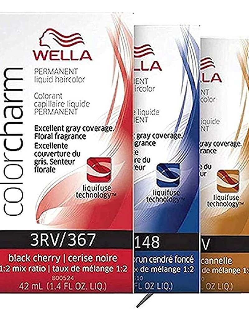 WELLA COLOR CHARM PERMANENT LIQUID HAIR Black Beauty & Supply
