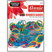 Annie Rubber Bands 300ct Assorted Colors