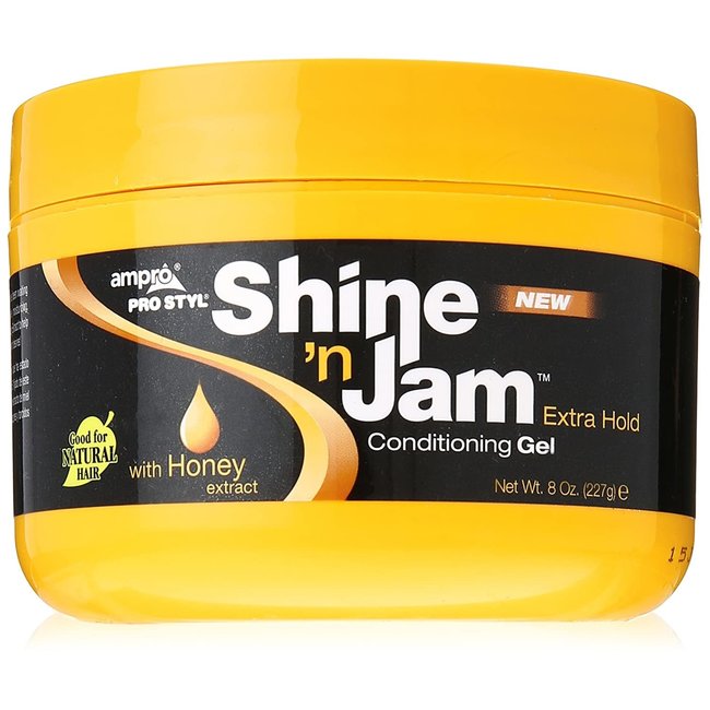 Ampro Shine n Jam Gel Xhold- Gold  8oz