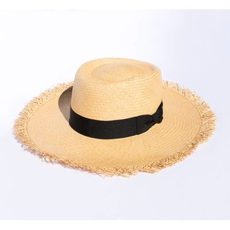 Loose Straw Panama Hat