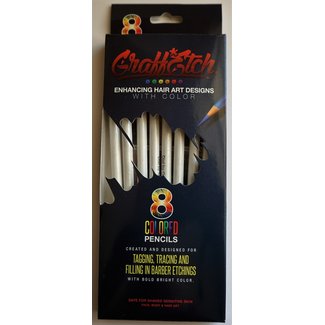 Graffetch Barber Pencils White