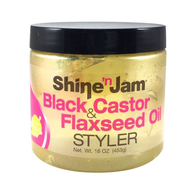 Shine & Jam Black Castor Flaxseed Oil