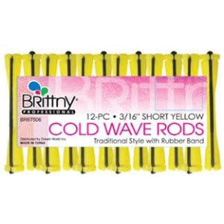 Cold Wave Rods Short Yellow