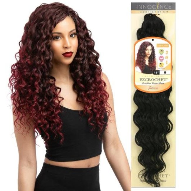EZ Crochet-Brazilian Water Wave 18"