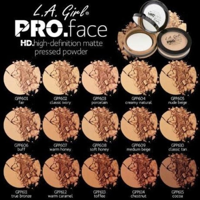 La Pro Face Pressed Powder
