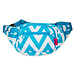 Waist Pack Chevron Turq