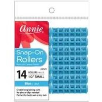 Annie Rollers Snap-On Blue 14ct