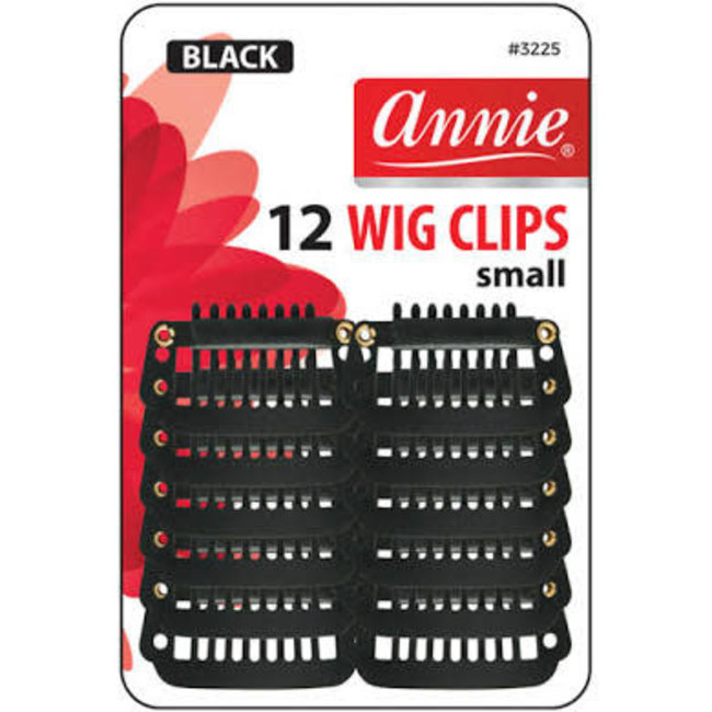 Annie 12 Wig Clips Small