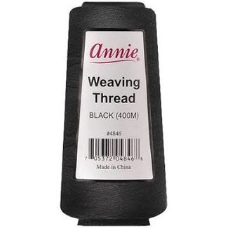 Annie Weaving Thread black 400m