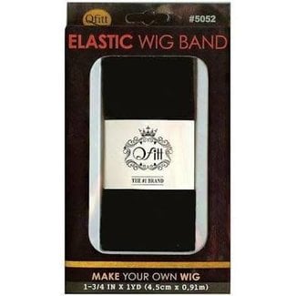 M&M Headgear Wig Band Wide Black