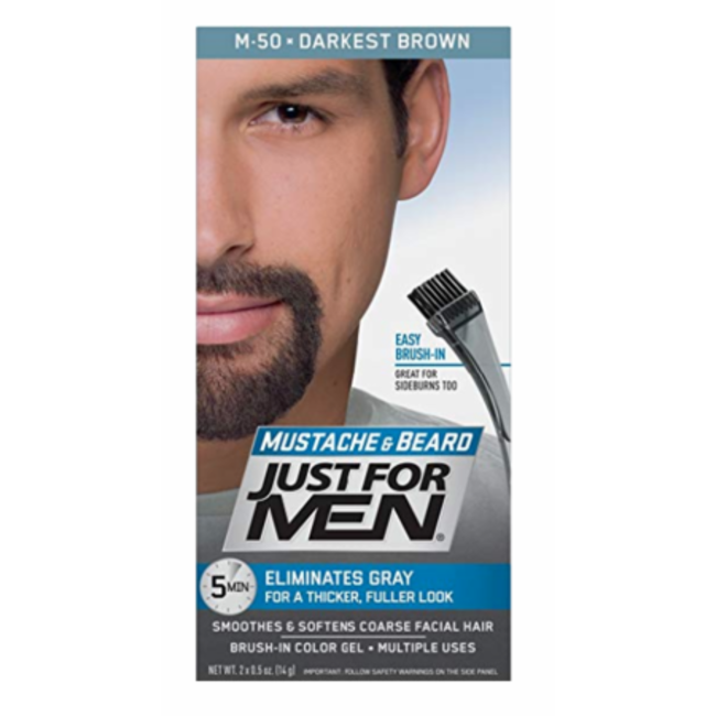 Just For Men Mustache & Beard Darkest Brown