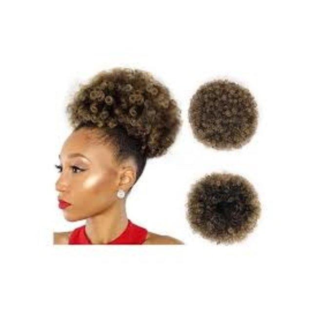 Drawstring Ponytail Bun