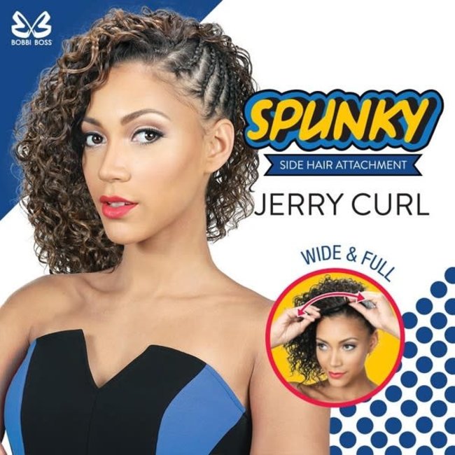 Spunky Side Hair Jerry Curl