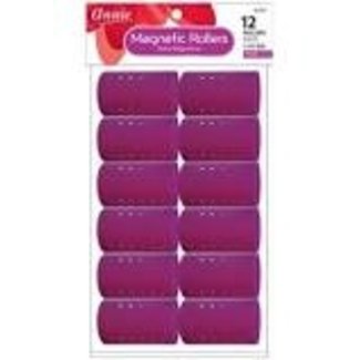 ANNIE ROLLERS MAGNETIC PURPLE 12CT