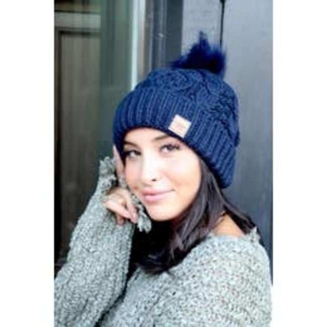 Beanie w/Pom Pom