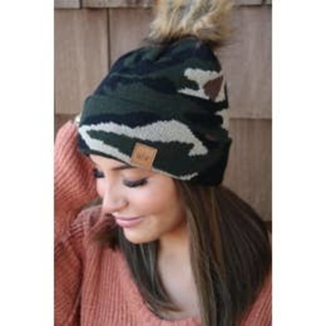 Beanie w/Pom Pom