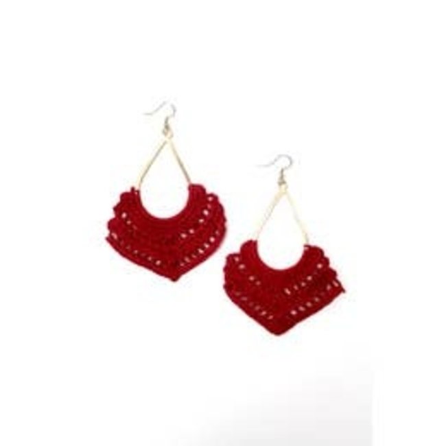 Fabric Earrings