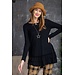Long Sleeve Ruffle Tunic Top