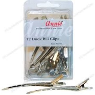 Annie Duck Bill Clips 12ct