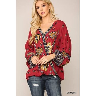 Bell Sleeve Blouse/Top