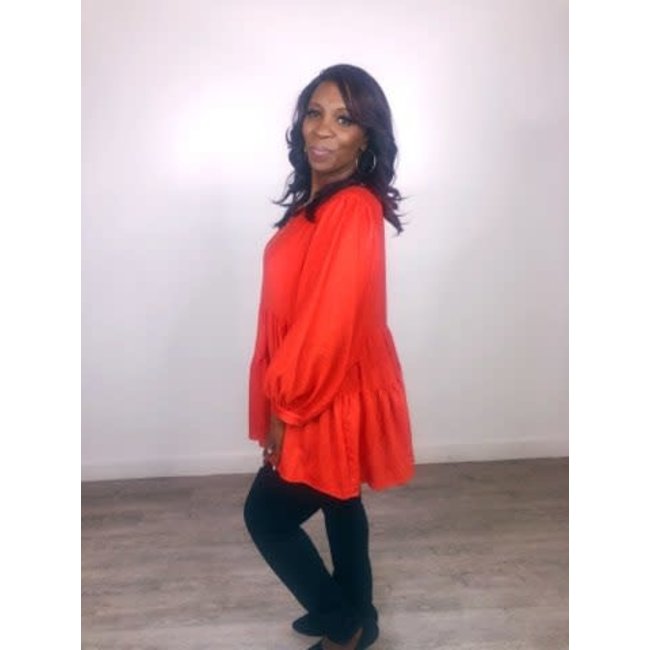 Solid Red Top